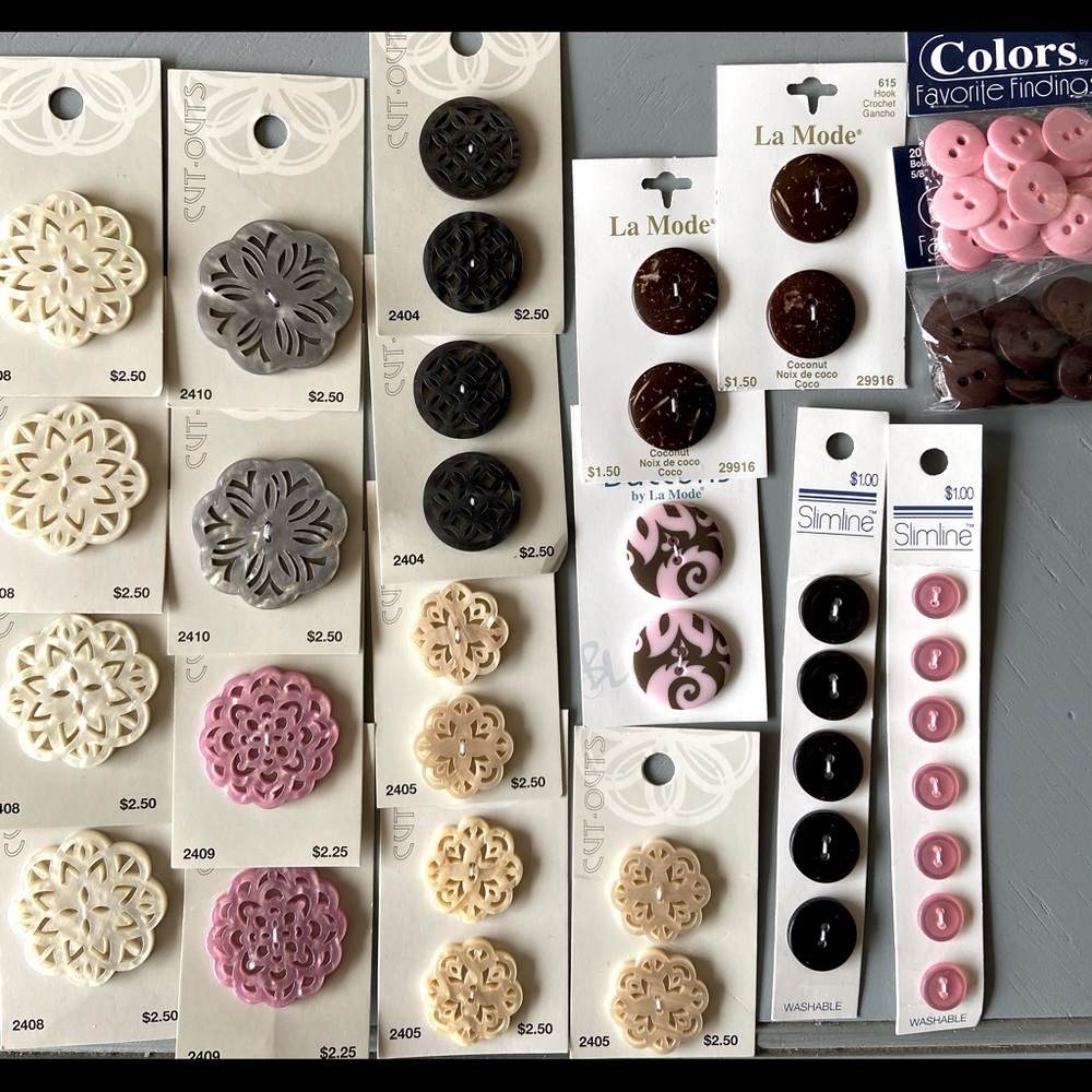 Cut Out Buttons